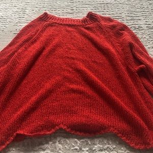 Cute sweater. Fits as a medium- large